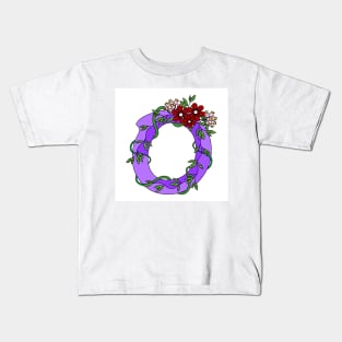 Alphabet 062 (Style:6) Kids T-Shirt